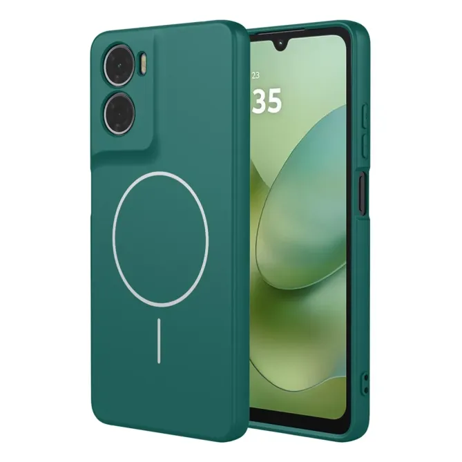 Coque Moto G06 Power / Moto G06 Silicone Liquide Magnétique