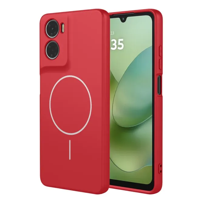 Coque Moto G06 Power / Moto G06 Silicone Liquide Magnétique