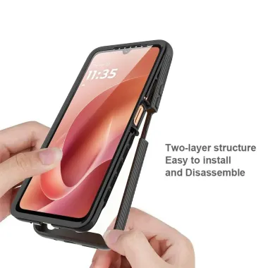 Coque Moto G06 Power / Moto G06 Intégrale avec Film Protecteur