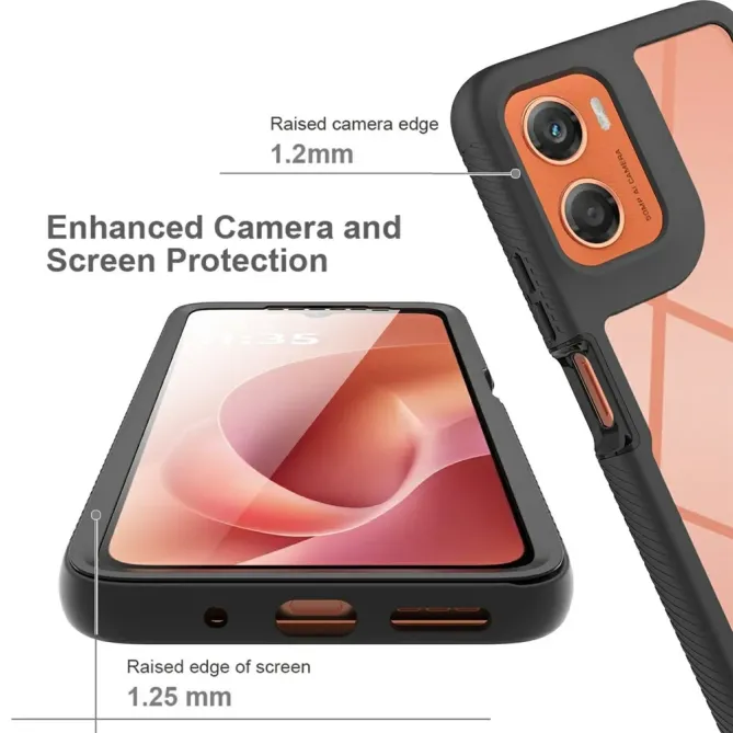 Coque Moto G06 Power / Moto G06 Intégrale avec Film Protecteur