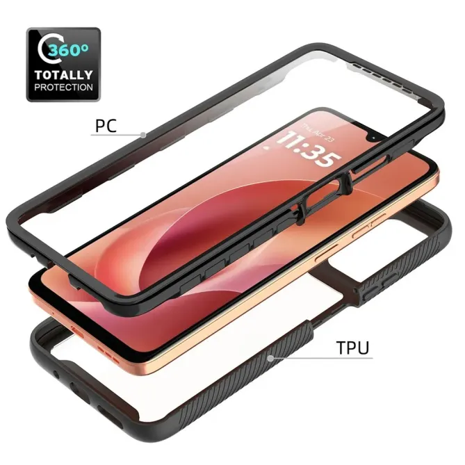 Coque Moto G06 Power / Moto G06 Intégrale avec Film Protecteur