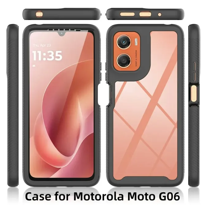 Coque Moto G06 Power / Moto G06 Intégrale avec Film Protecteur