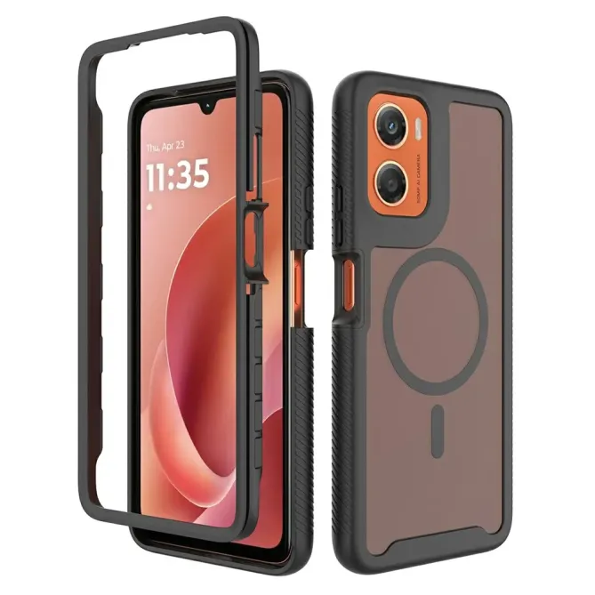 Coque Moto G06 Power / Moto G06 Magnétique Translucide Mate