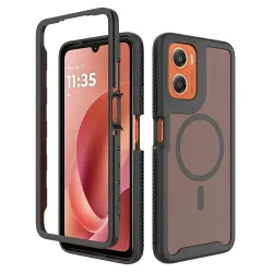Coque Moto G06 Power / Moto G06 Magnétique Translucide Mate