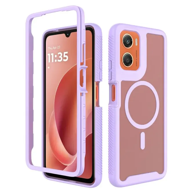 Coque Moto G06 Power / Moto G06 Magnétique Translucide Mate