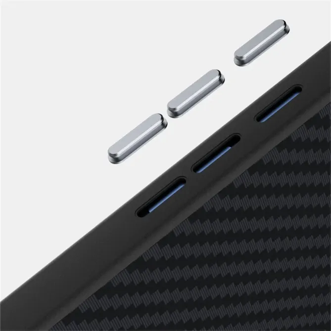 Coque Google Pixel 10a Magnétique Texture Fibre de Carbone Noir - photo 10