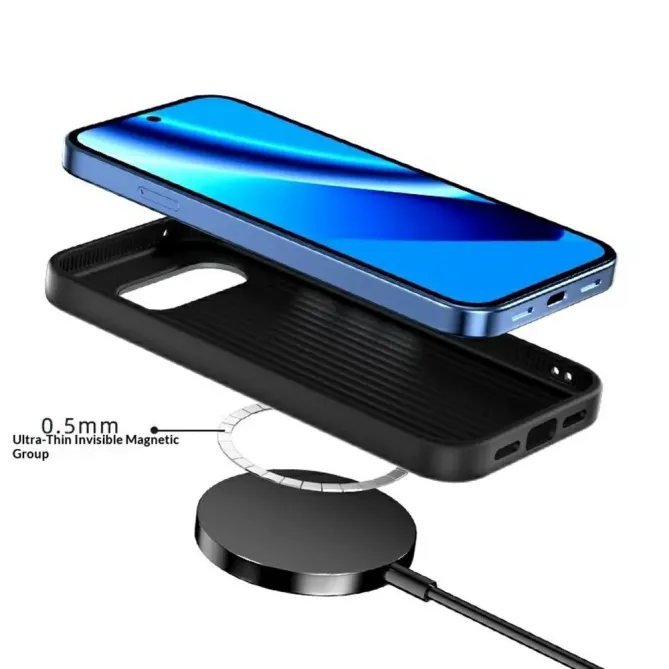 Coque Google Pixel 10a Carbone Magnétique | PULSION