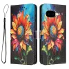 Housse Google Pixel 10a, tournesol artistique