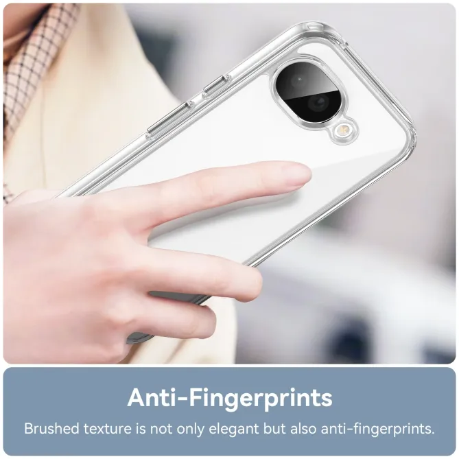 Coque transparente Google Pixel 10a avec écran en verre trempé