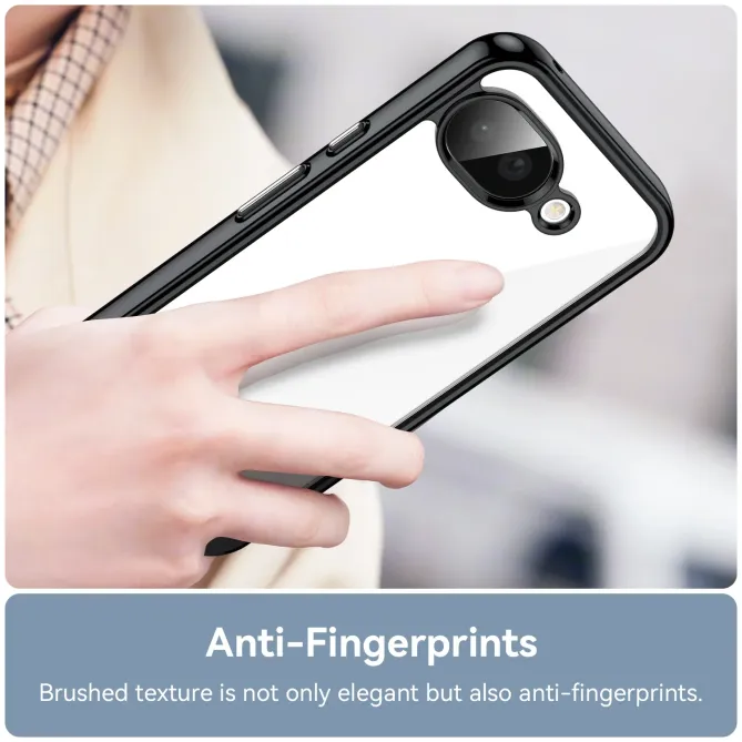 Coque transparente Google Pixel 10a avec écran en verre trempé