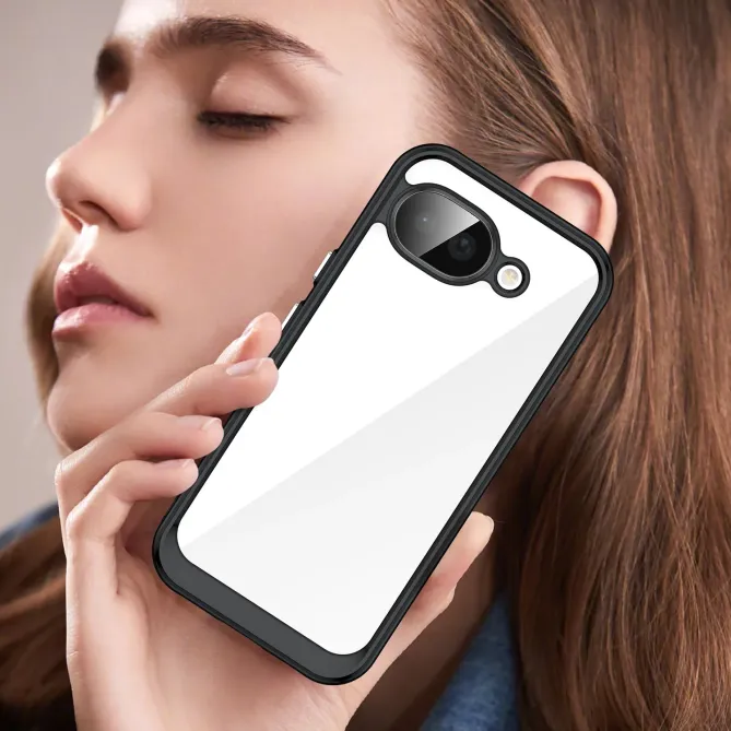 Coque transparente Google Pixel 10a avec écran en verre trempé