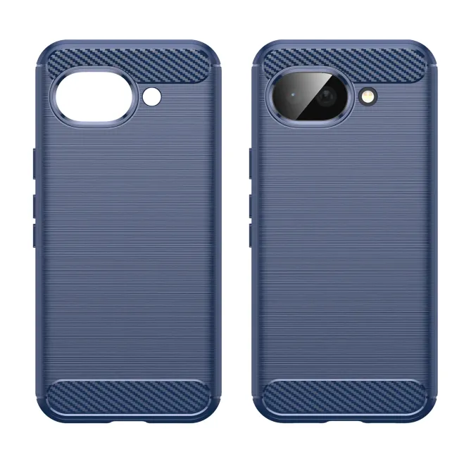 Coque Google Pixel 10a flexible effet brossé avec verre trempé