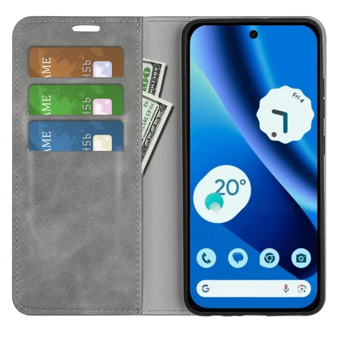 Étui Google Pixel 10a simili cuir fonction stand