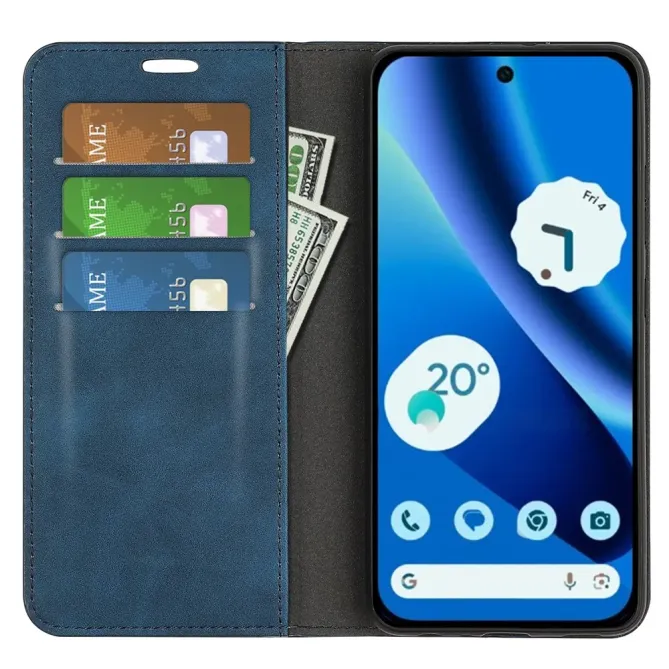 Étui Google Pixel 10a simili cuir fonction stand