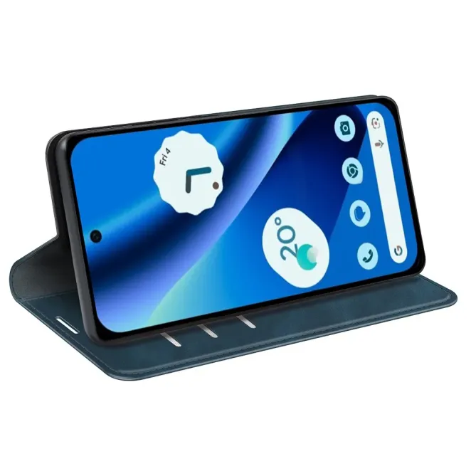 Étui Google Pixel 10a simili cuir fonction stand