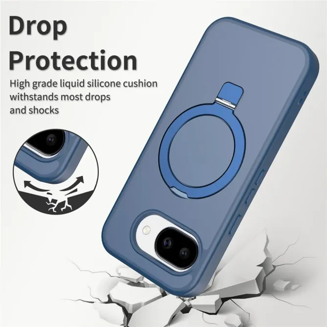 Coque Google Pixel 10a Matte Magnétique avec Support et Verre Trempé