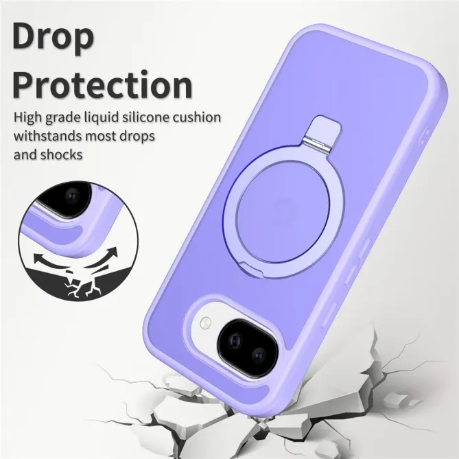 Coque Google Pixel 10a Matte Magnétique avec Support et Verre Trempé