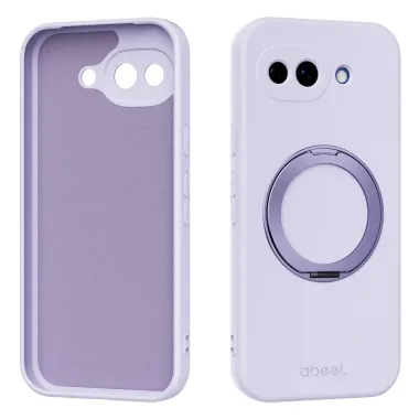Coque Google Pixel 10a Silicone Liquide Magnétique avec Support