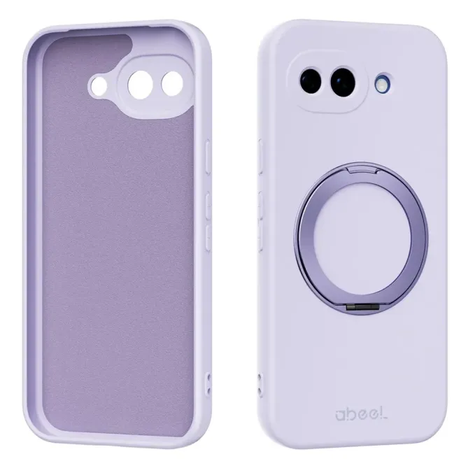 Coque Google Pixel 10a Silicone Liquide Magnétique avec Support