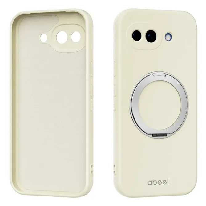 Coque Google Pixel 10a Silicone Liquide Magnétique avec Support