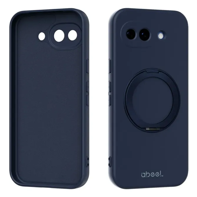 Coque Google Pixel 10a Silicone Liquide Magnétique avec Support