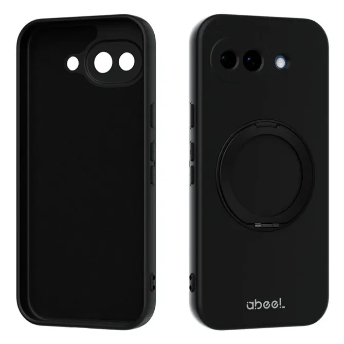 Coque Google Pixel 10a Silicone Liquide Magnétique avec Support