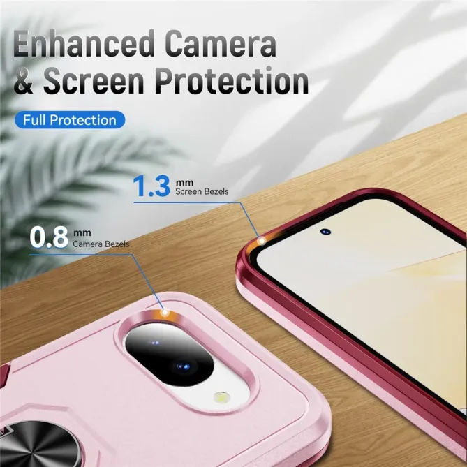 Coque Google Pixel 10a Armor Shield avec Anneau