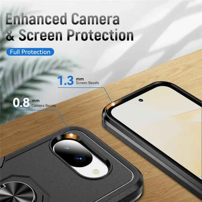 Coque Google Pixel 10a Armor Shield avec Anneau