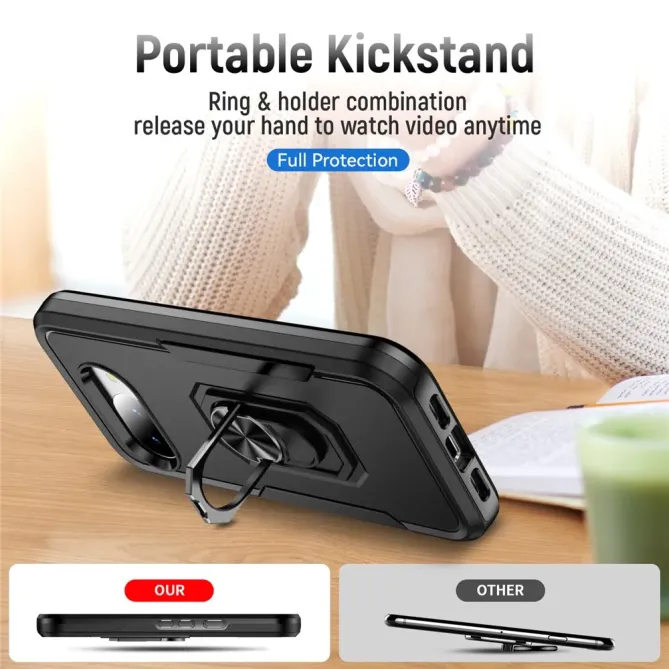 Coque Google Pixel 10a Armor Shield avec Anneau