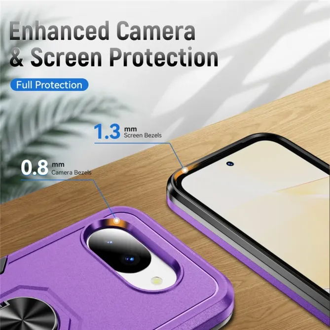 Coque Google Pixel 10a Armor Shield avec Anneau