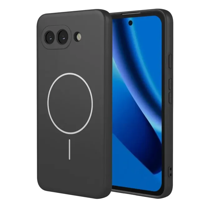 Coque Google Pixel 10a Silicone Liquide Magnétique