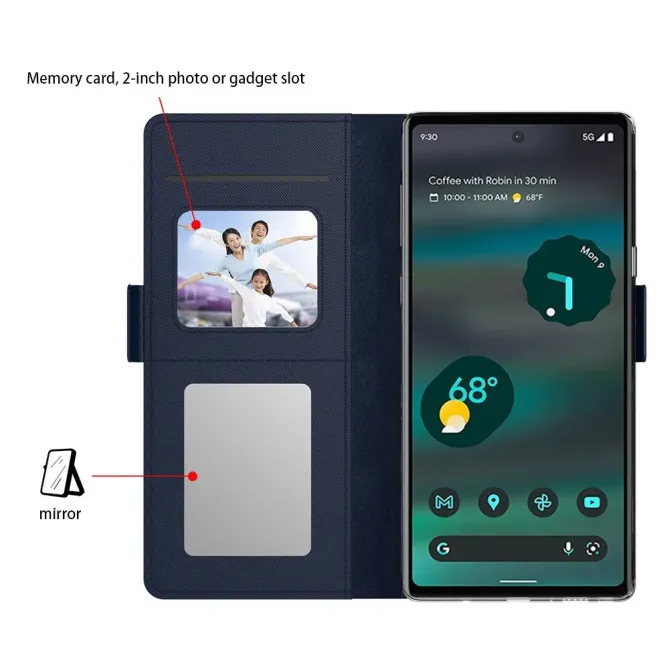 Housse Google Pixel 10a Victoria style cuir