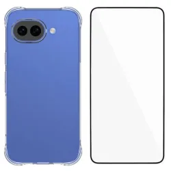 Pack Google Pixel 10a | Coque Coins Renforcés Transparente avec Verre 