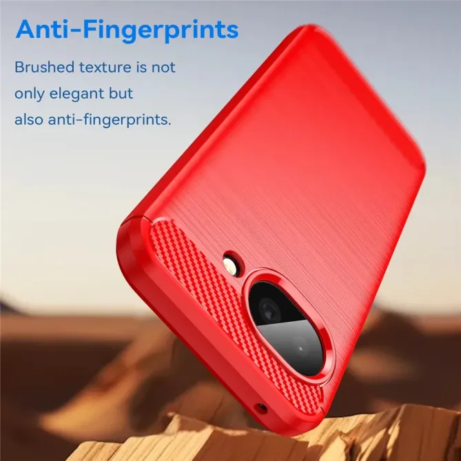 Coque Google Pixel 10a effet brossé silicone