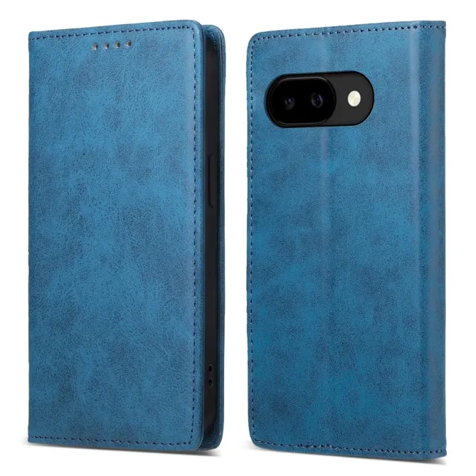 Étui Google Pixel 10a Simili Cuir Vintage avec Blocage RFID