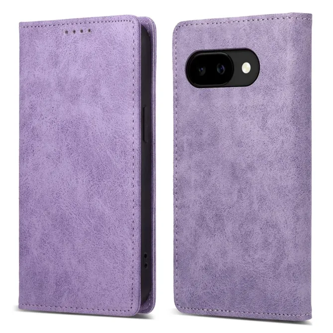 Étui Google Pixel 10a Simili Cuir Vintage avec Blocage RFID