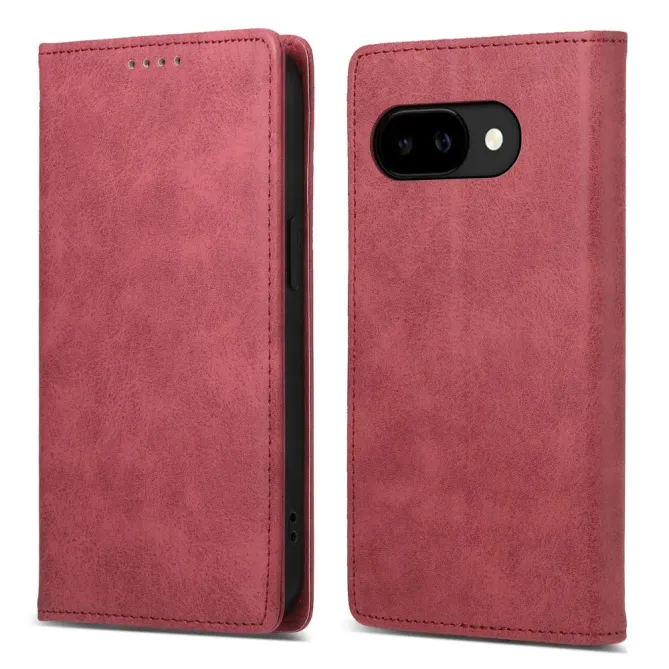 Étui Google Pixel 10a Simili Cuir Vintage avec Blocage RFID