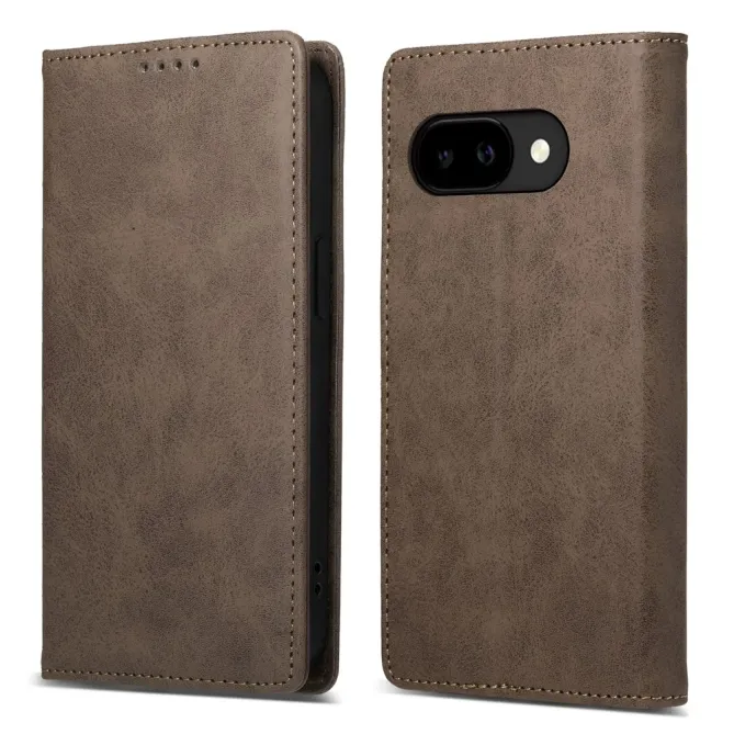 Étui Google Pixel 10a Simili Cuir Vintage avec Blocage RFID