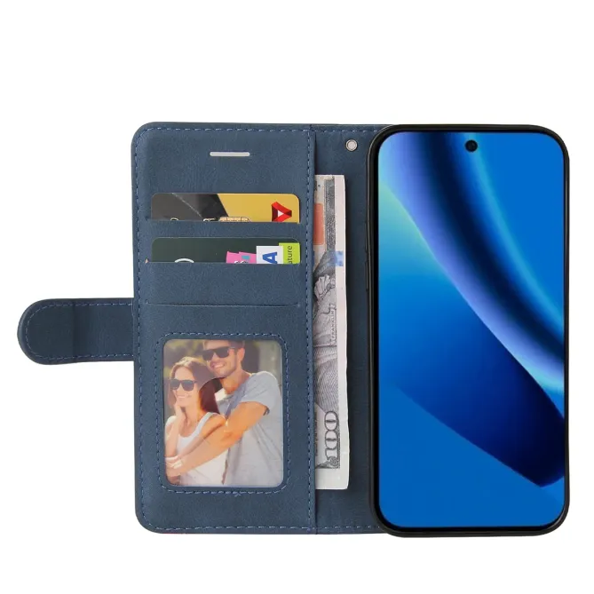 Housse Portefeuille Google Pixel 10a Bicolore Artistique avec Support