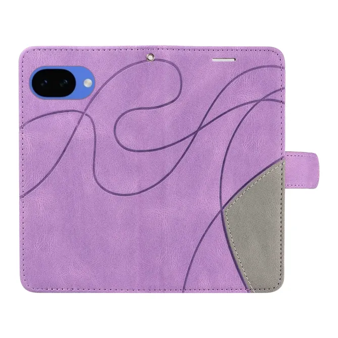 Housse Portefeuille Google Pixel 10a Bicolore Artistique avec Support