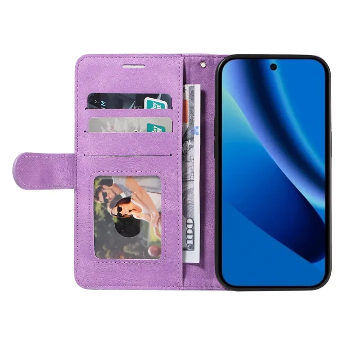 Housse Portefeuille Google Pixel 10a Bicolore Artistique avec Support