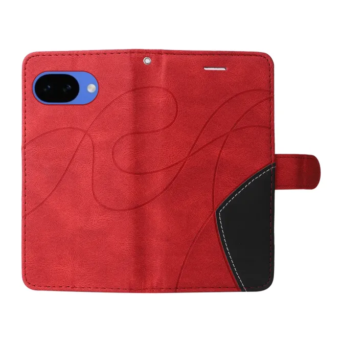 Housse Portefeuille Google Pixel 10a Bicolore Artistique avec Support