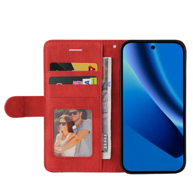 Housse Portefeuille Google Pixel 10a Bicolore Artistique avec Support