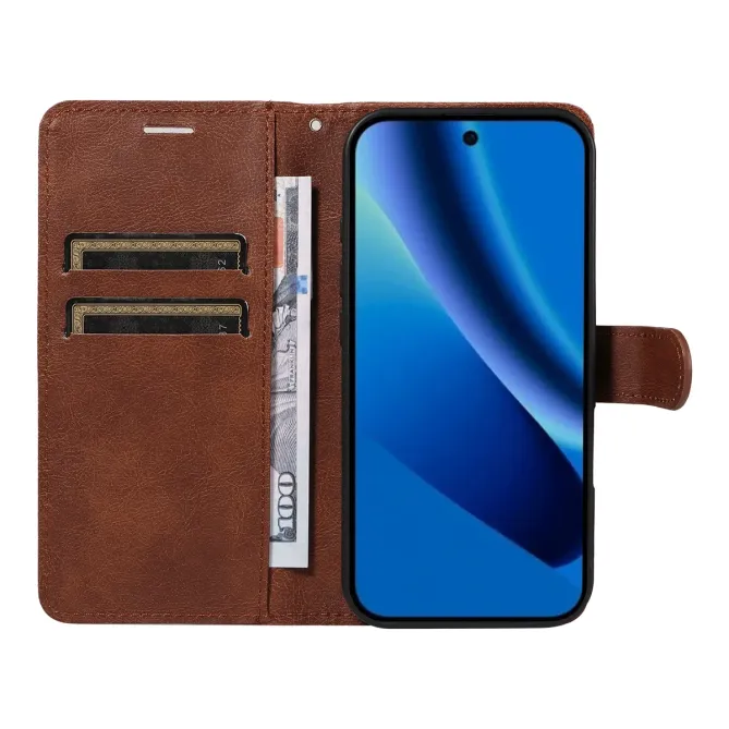 Housse Google Pixel 10a Sylvette simili cuir avec lanière