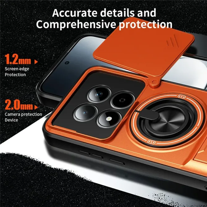 Coque Xiaomi Redmi Note 15 Pro+ 5G / Poco M8 Pro 5G Magnétique Anneau 