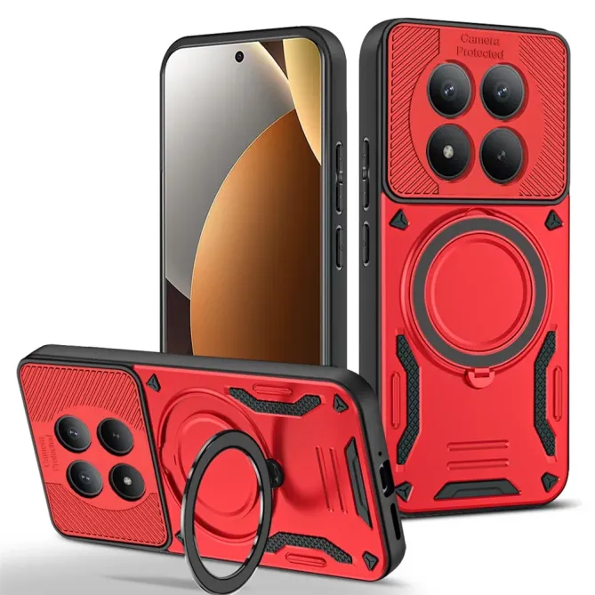 Coque Xiaomi Redmi Note 15 Pro+ 5G / Poco M8 Pro 5G armure avec anneau
