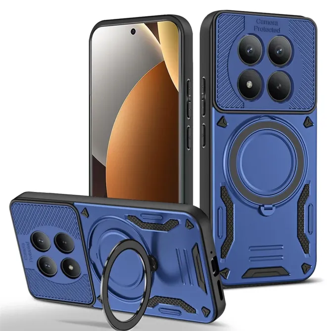 Coque Xiaomi Redmi Note 15 Pro+ 5G / Poco M8 Pro 5G armure avec anneau