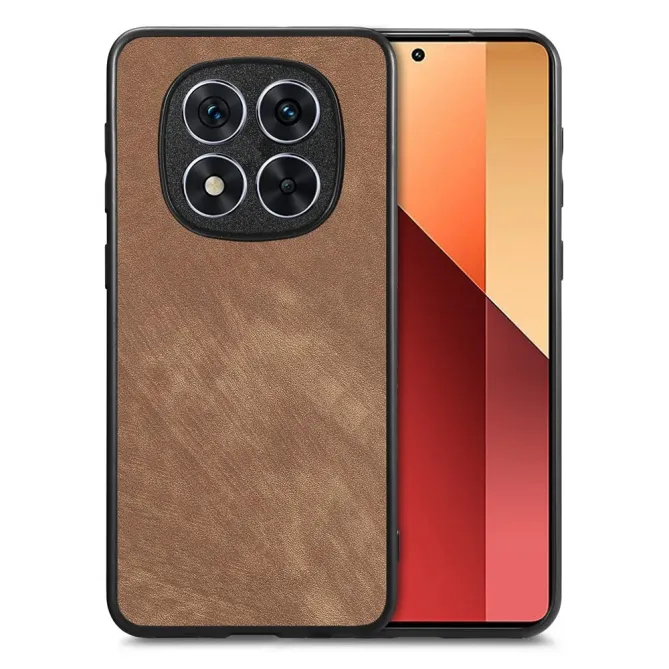 Coque Xiaomi Redmi Note 15 Pro+ 5G / Poco M8 Pro 5G Effet Cuir Vintage