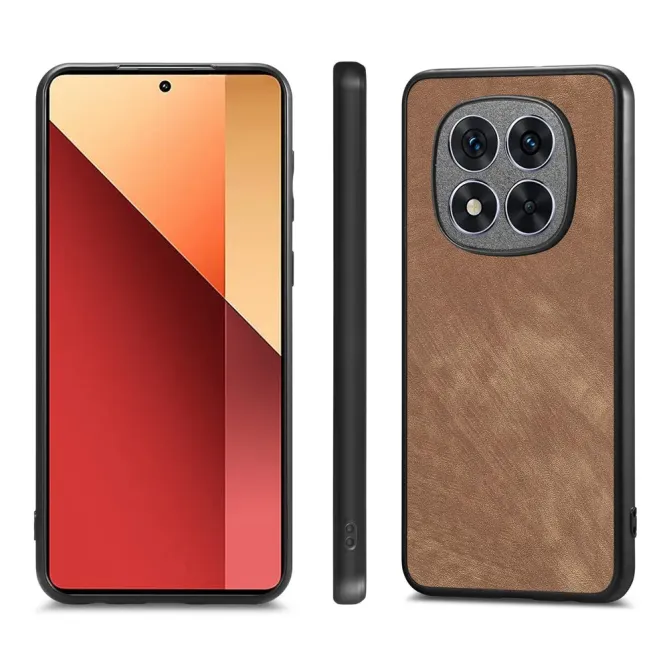 Coque Xiaomi Redmi Note 15 Pro+ 5G / Poco M8 Pro 5G Effet Cuir Vintage