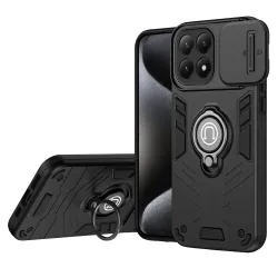 Coque Xiaomi 15T Antichoc avec Cache Caméra et Anneau